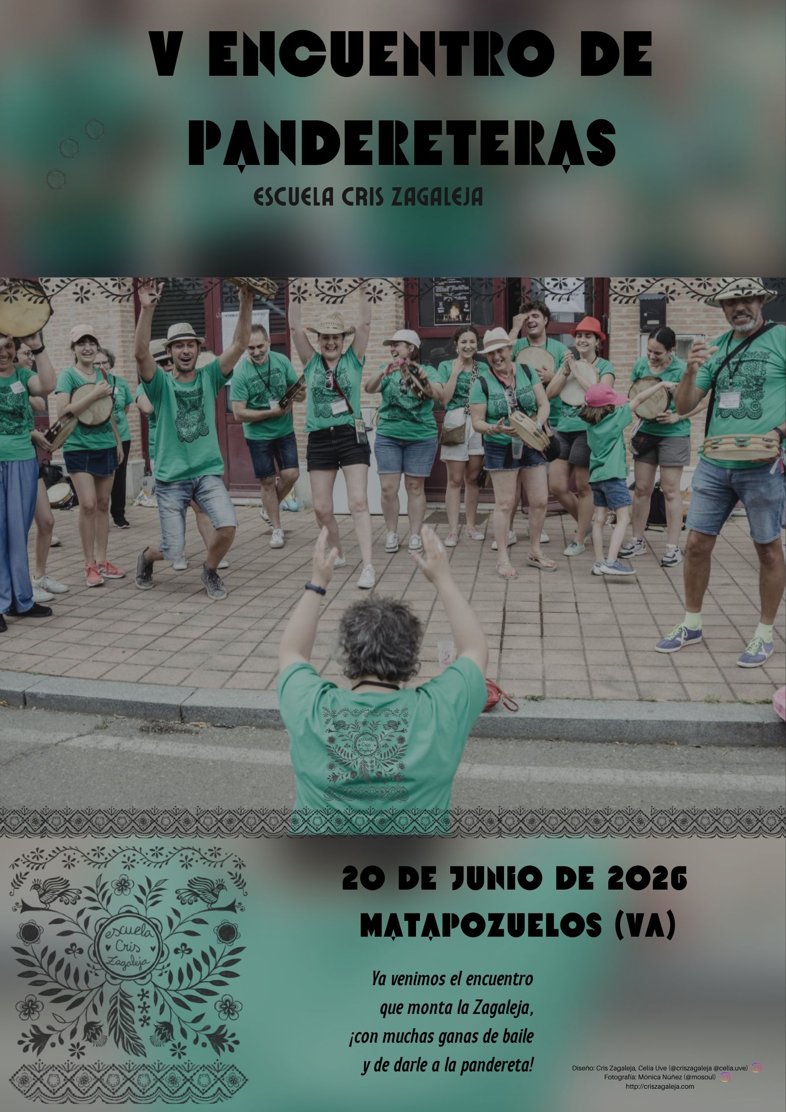 V Encuentro de pandereteras
