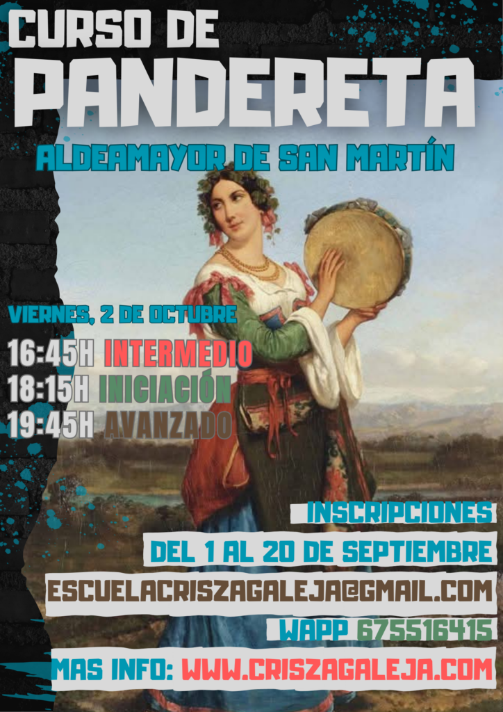Curso de pandereta Aldeamayor, 26-27