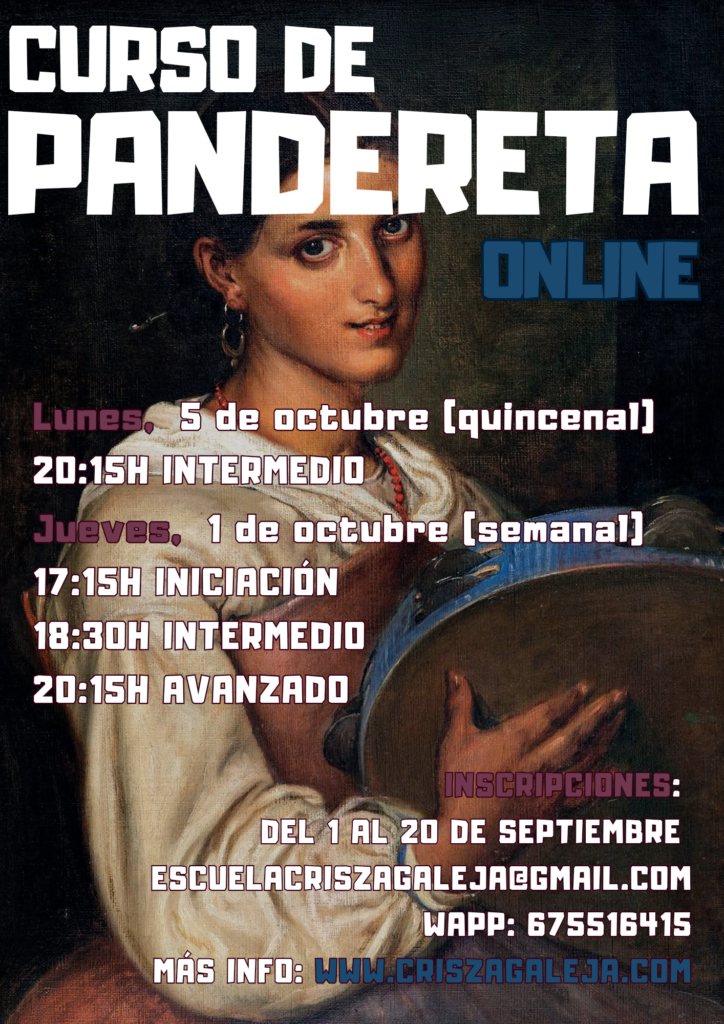 Curso de pandereta ONLINE, 26-27